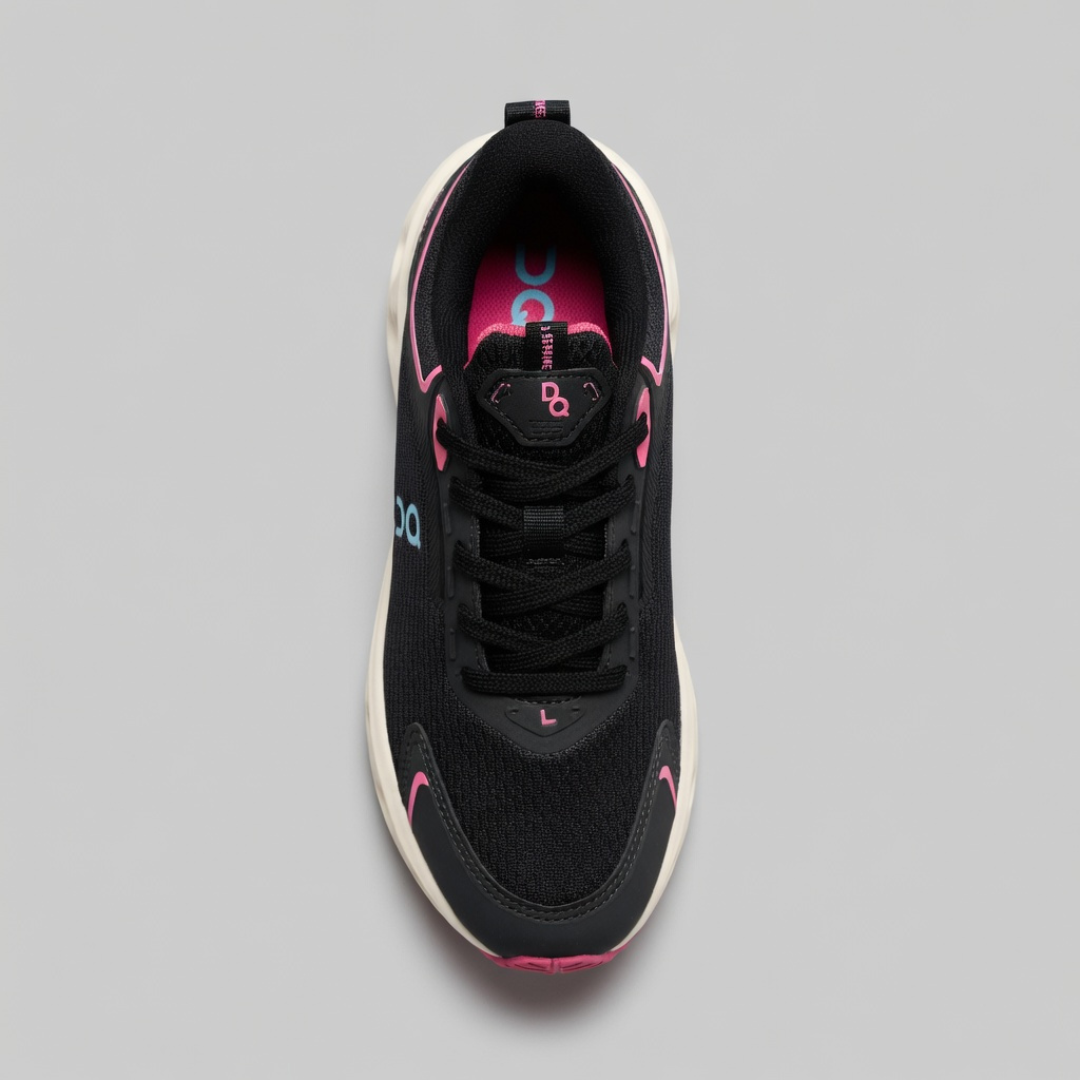 On Running Reactive - Preto Pink