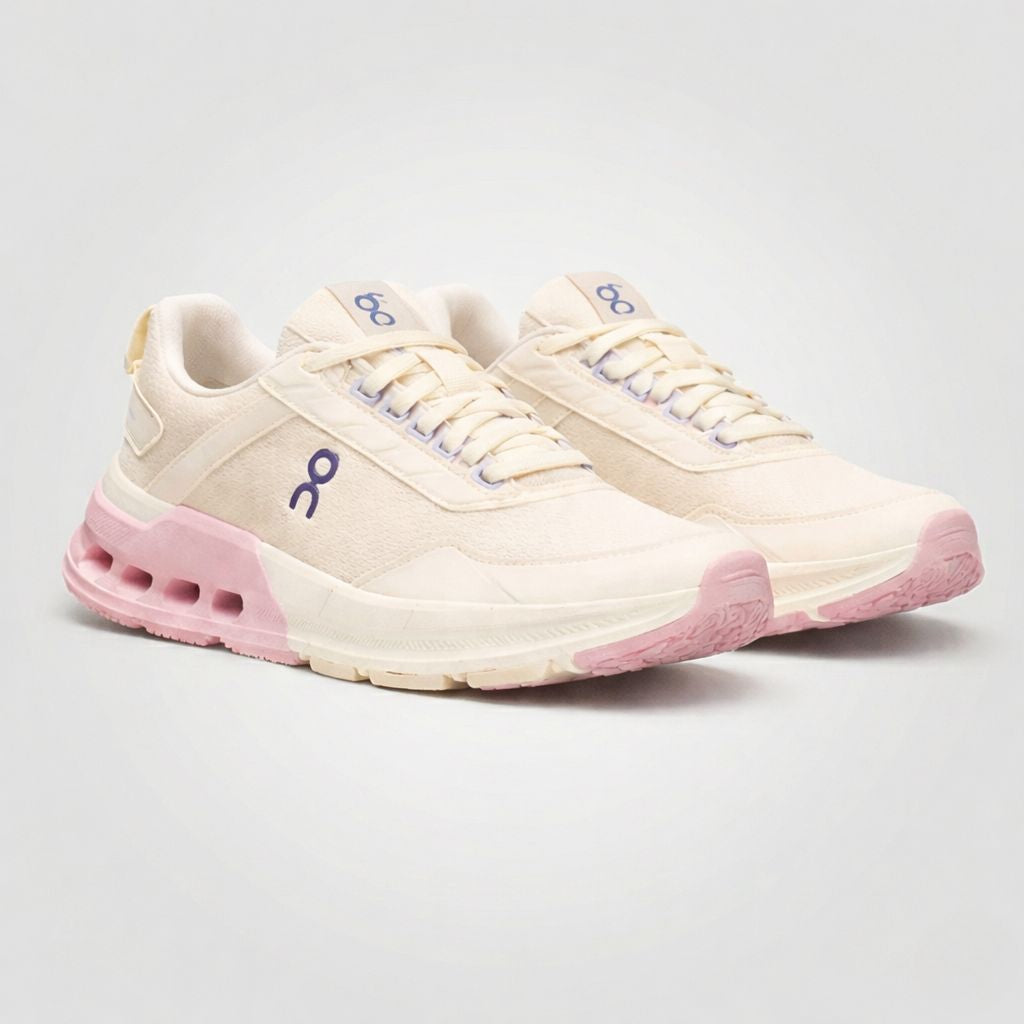 On Running Cloudnova Flux - Bege Rosa