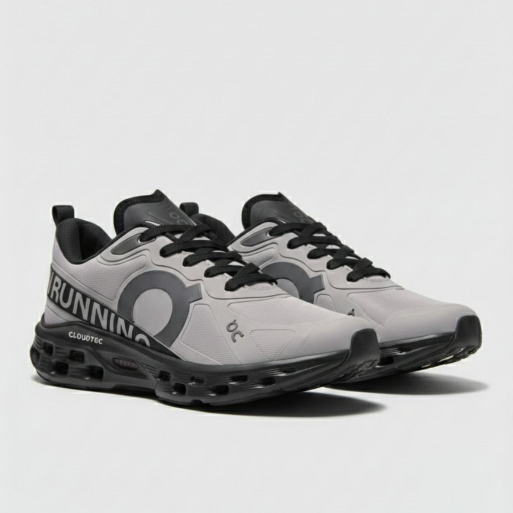 On Cloudtec - Cinza Preto