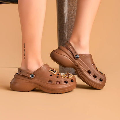 Babuche Corfly Preto + Bottons