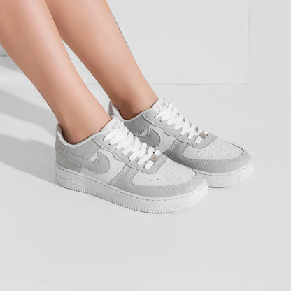 Nike Air Force 1 - Branco Marrom