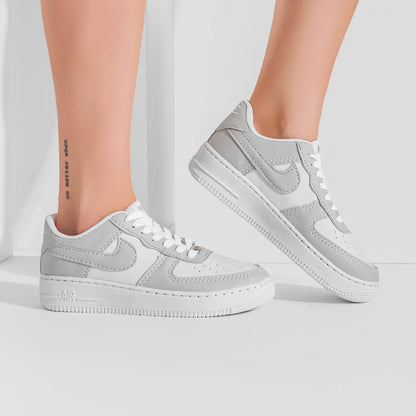 Nike Air Force 1 - Branco Marrom