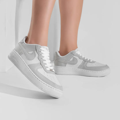 Nike Air Force 1 - Branco Marrom