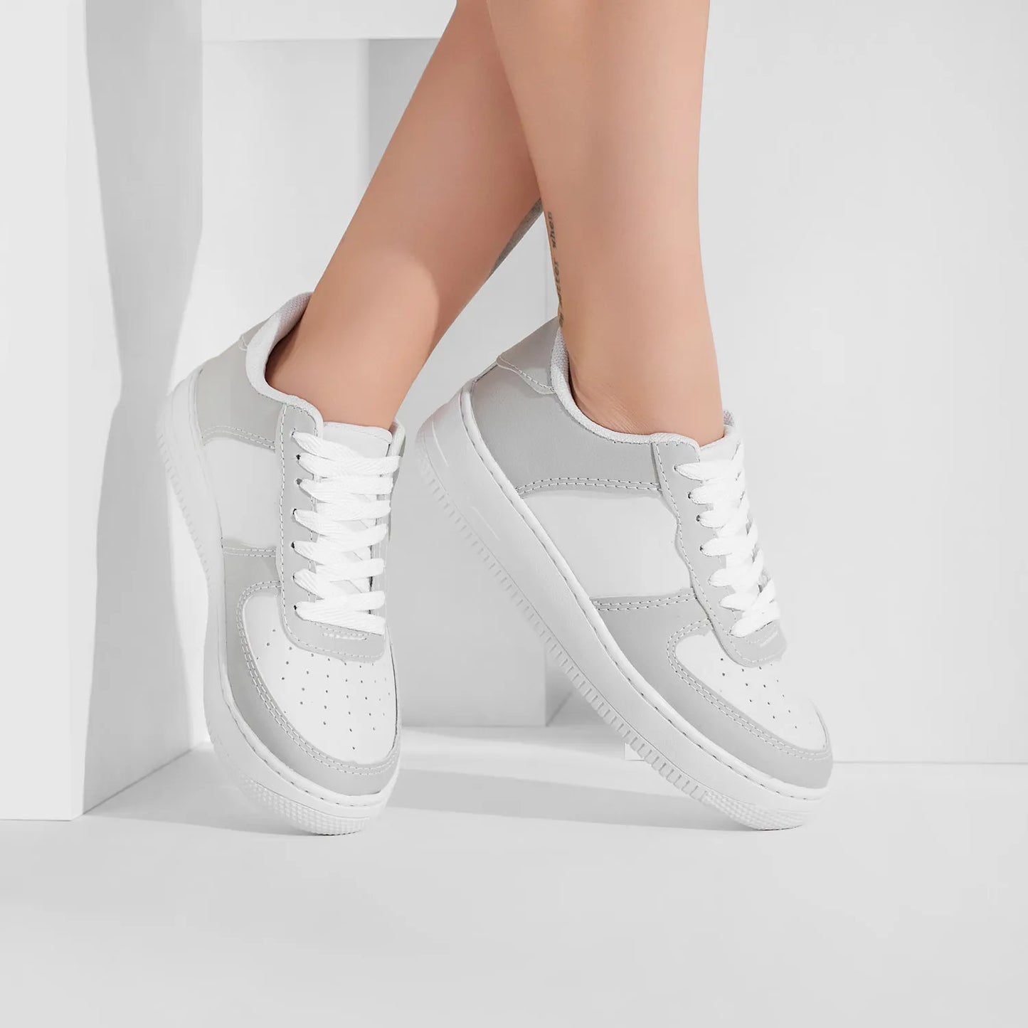 Tênis Casual Air Low - Cinza